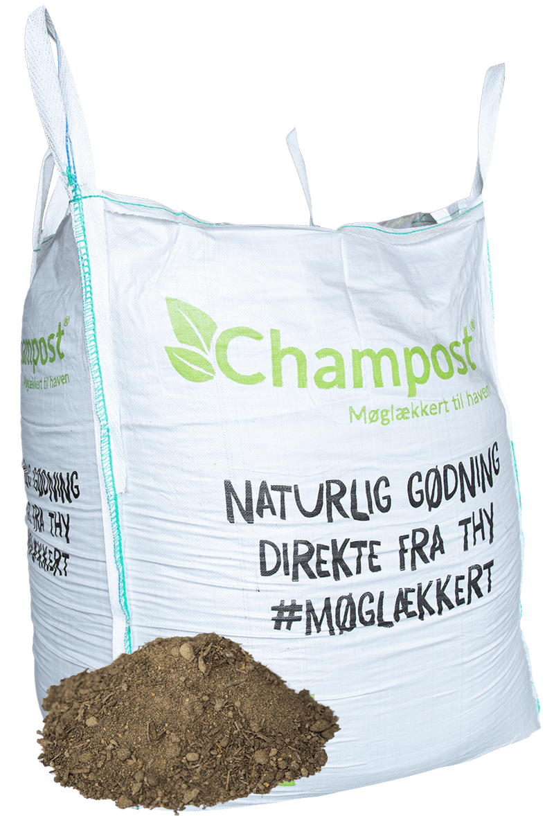 Champost Plantemuld bigbag 900l.