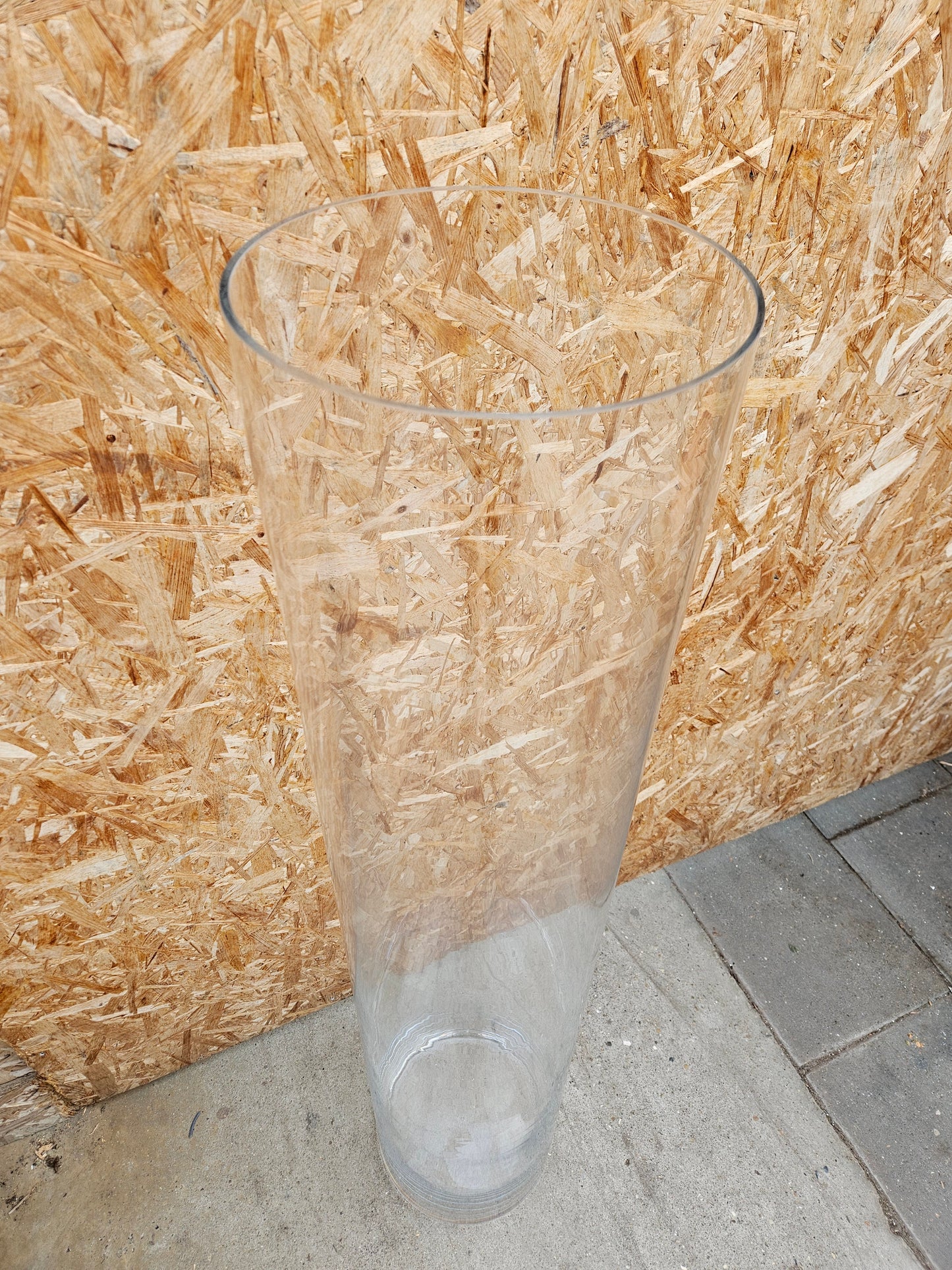 Glasvase Klar Cylinder LUXOR